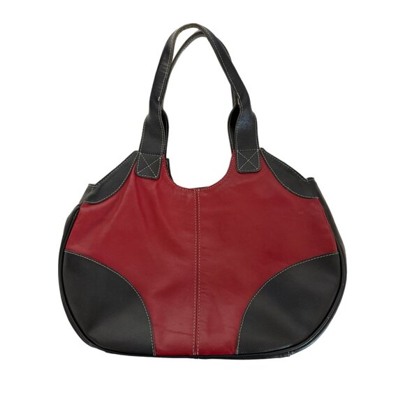 ARTE PIEL Leather Double Handle Handbag Purse Honduras - Picture 5 of 6